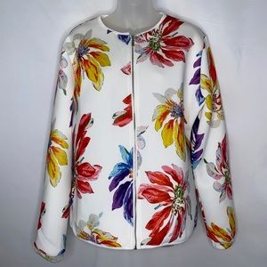 Zeagoo Brand Jacket with floral pattern